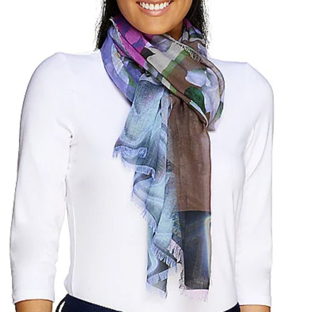 Joan Rivers Fashion "Do It Now!" Scarf 16719
